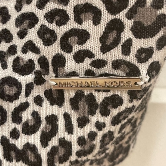 MICHAEL KORS leopard print top size L - Picture 5 of 6